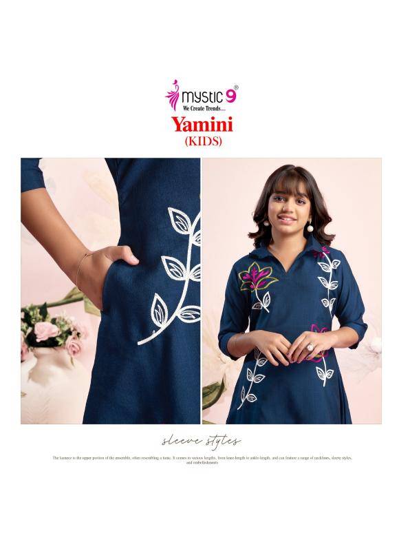 Mystic9 yamini (kids) vol 2 coord set Kurti manufacturer in Delhi